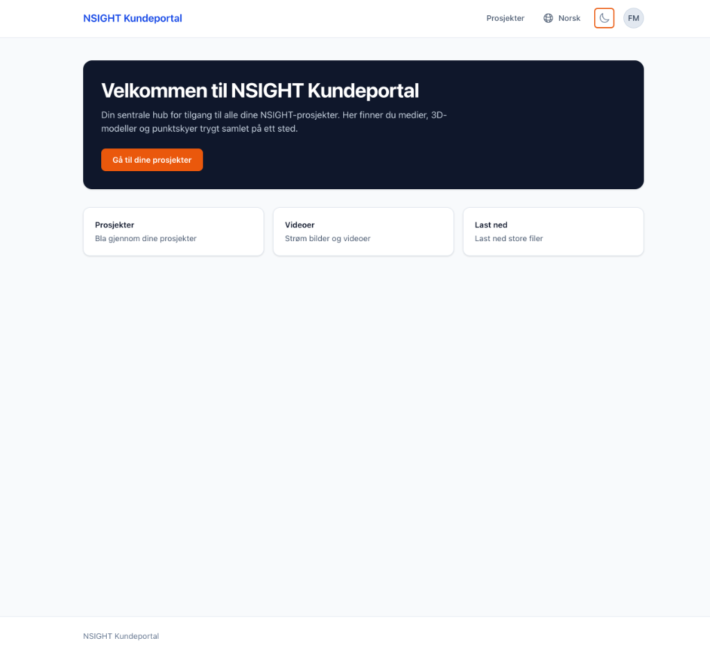 NSIGHT Customer Portal